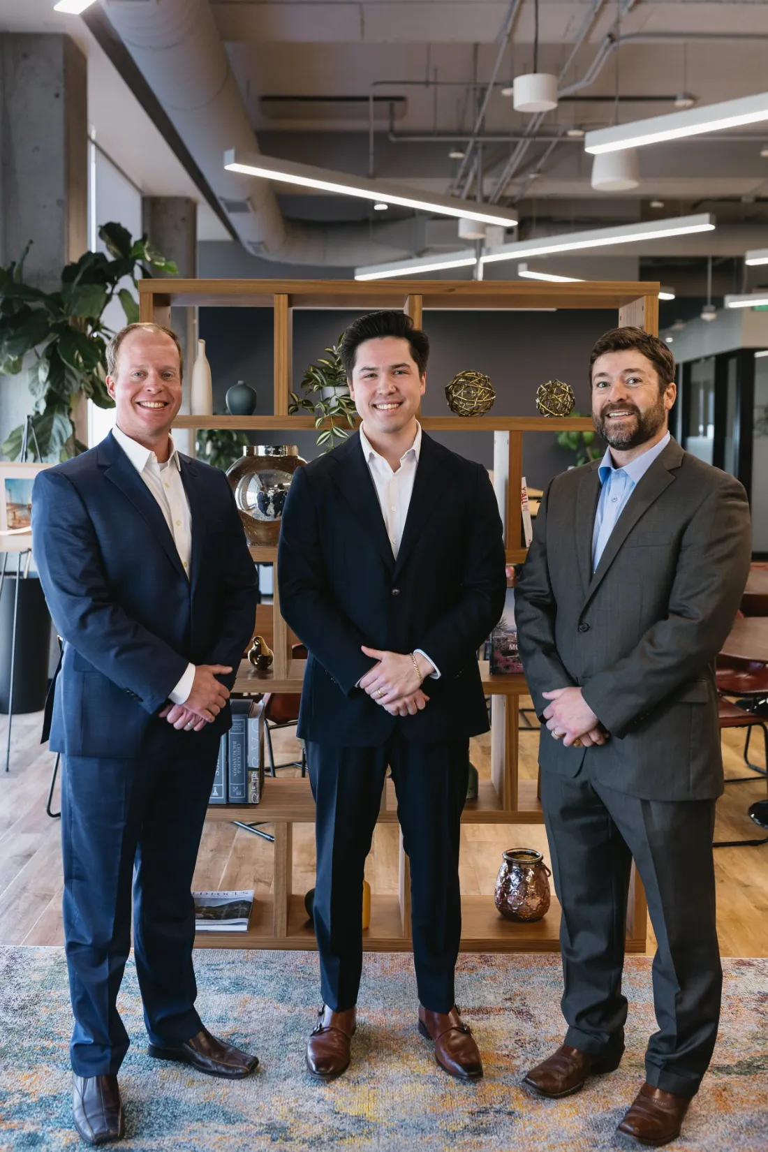 Peters Kussmaul Crosier partners in the firm's office